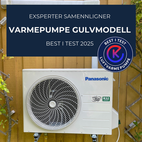 Varmepumpe Gulvmodell Best i Test 2025