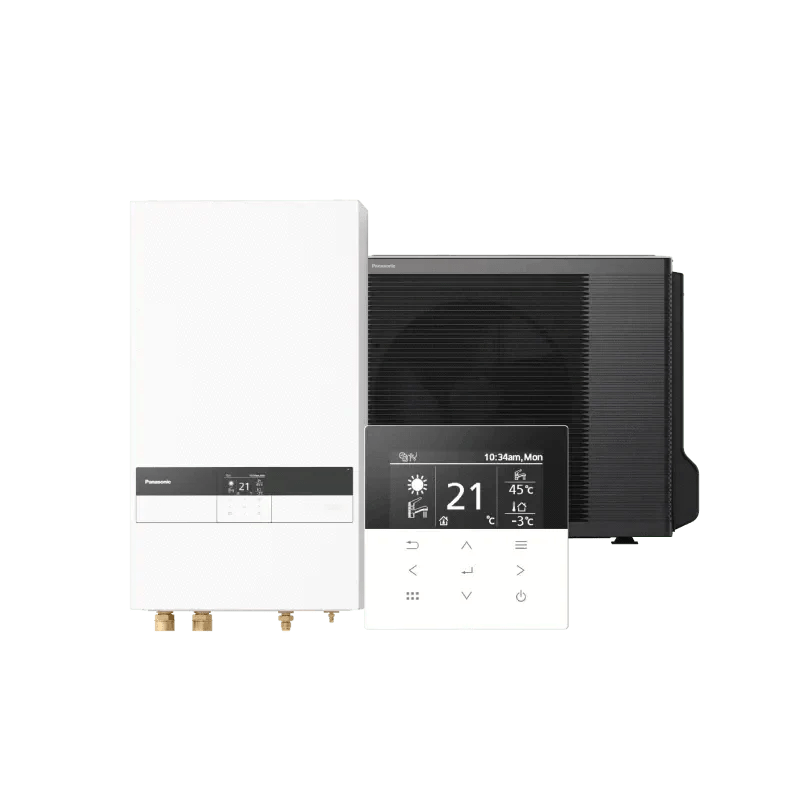 Panasonic 9kW Aquarea High Performance L Split Bi - block luft - vattenvärmepump - KlimaTime.no