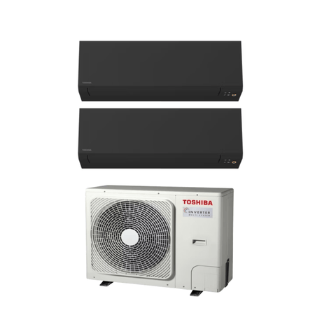 Toshiba Polar 25&35 sort Multi Varmepumpe - KlimaTime.no