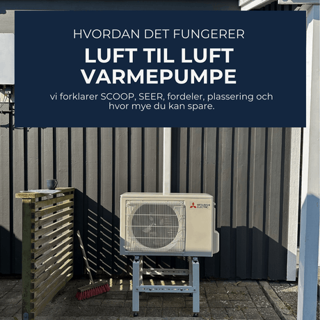 Luft til luft varmepumpe - hvordan det fungerer - KlimaTime.no