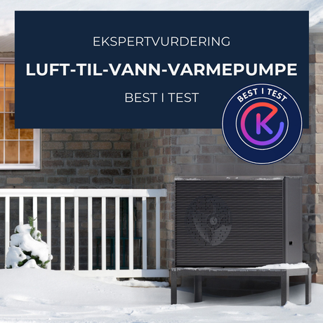 Best i test luft-til-vann-varmepumpe 2026 - ekspertvurdering