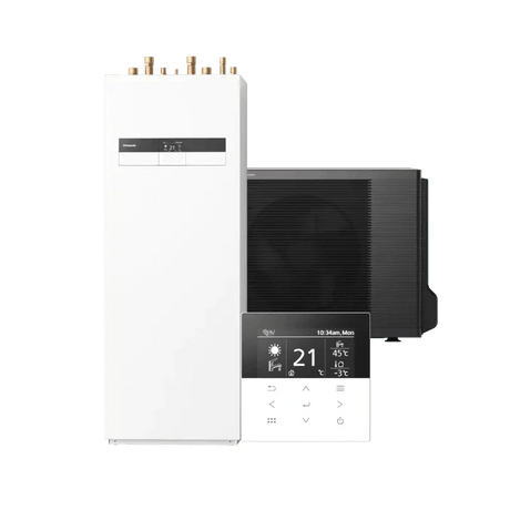Panasonic 9kW Aquarea High Performance K All - in - one luft - vattenvärmepump - KlimaTime.no